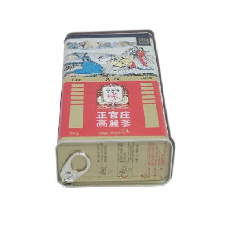 Hồng Sâm Củ khô hộp thiếc KGC 150g Số 20